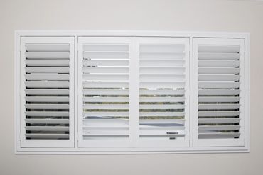 Shutter Force plantation shutters in bedroom