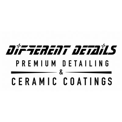 Logo for Different Details detailing and ceramic coating business.