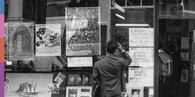 Better Books shopfront 1966 copyright Manoulis Daloukas