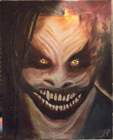The Fiend 16x20 oil on canvas 