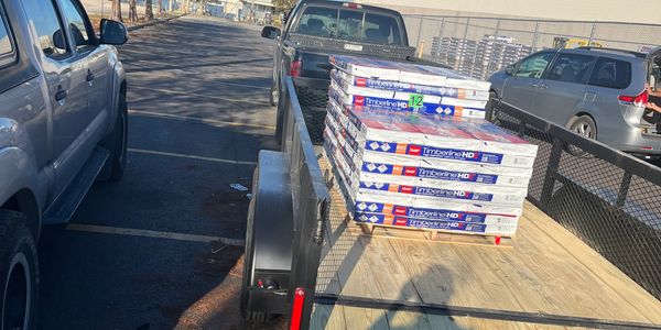 Construction site materials( shingles) hauling and appliance delivery New Orleans. 