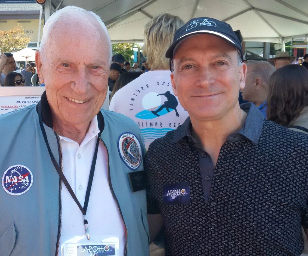 Apollo 15 Astronaut Al Worden and Attorney David Drexler