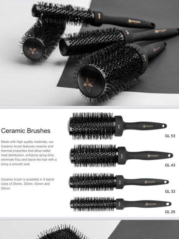 Brushed ceramic