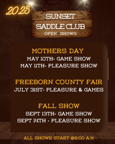 Saddle Club Events