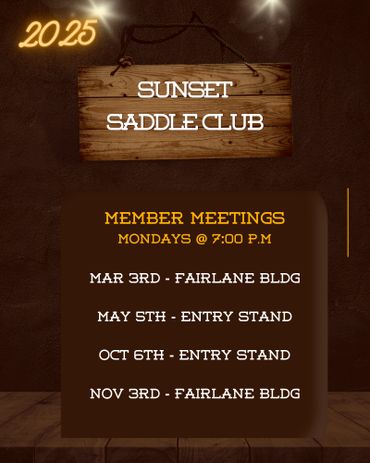 Saddle Club Meetings