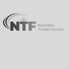 NTF Namibia Trade Forum logo in grayscale.