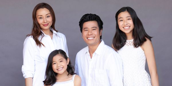 Family photo of Cliff Hsia, real estate agent