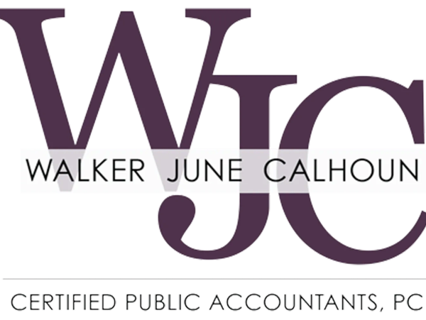 Logo for Walker June Calhoun Certified Public Accountants.