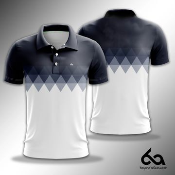 Sublimation printed Polo Shirt. Perfect for outfit when playing golf or tennis.