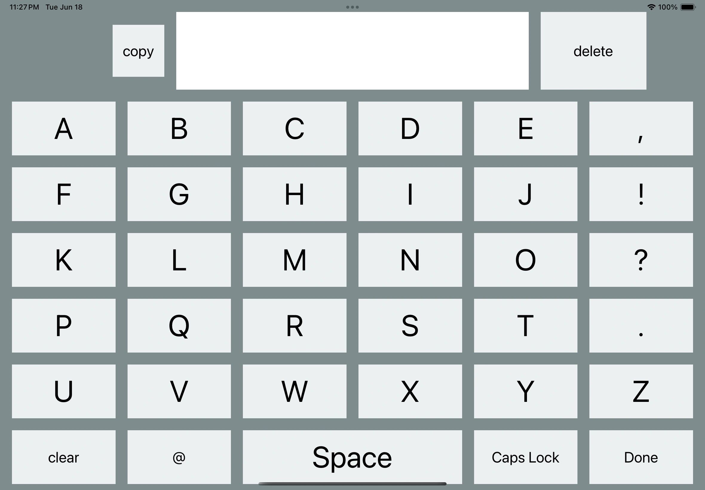 Spell Button Keyboard We Spell