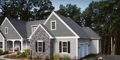 Residential siding home picture