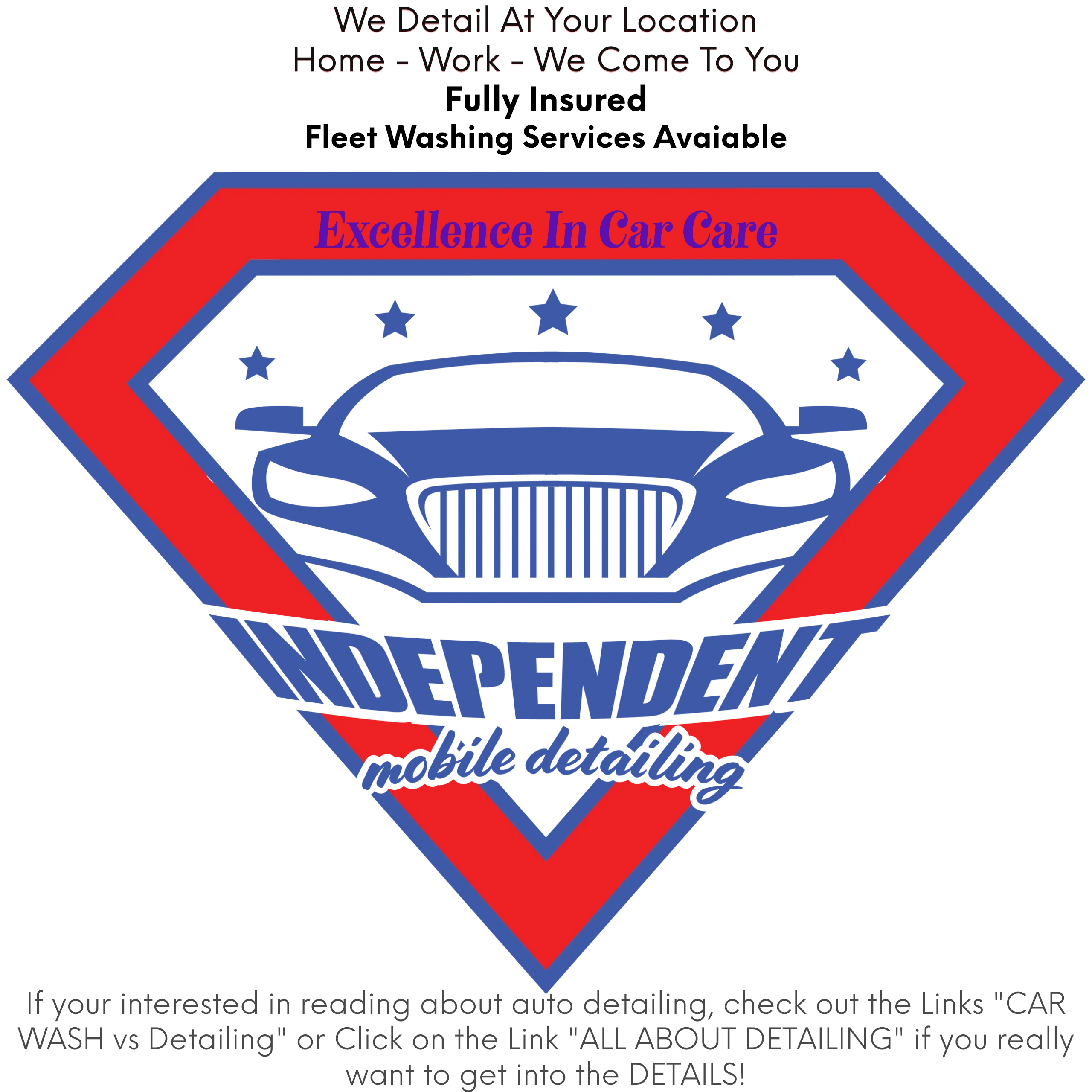 Mobile Detailing Business Independent Mobile Detailing LLC