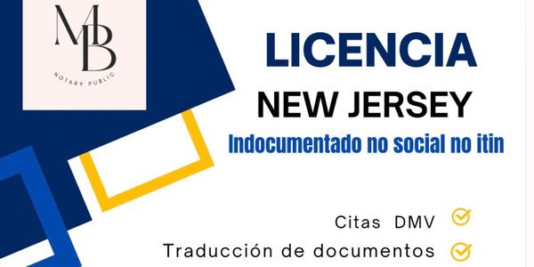Licencia NEW JERSEY 