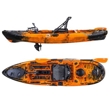 East Texas Hoodoo Kayak Sales, Hoodoo Voyager 100P Pedal Drive Kayak Molten Lava, Toledo Bend Kayak 
