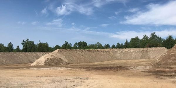 Shooting Range, Screened Fill, Grading