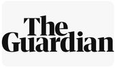 The Guardian logo in black serif font.