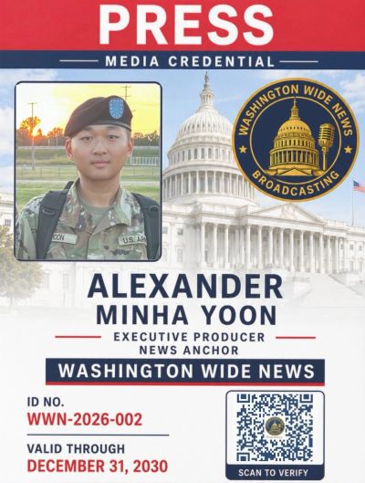 Alexander Minha Yoon, WWN News Anchor & Executive Producer