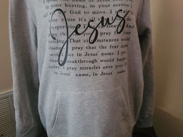 Jesus prayer hooded sweatshirt 