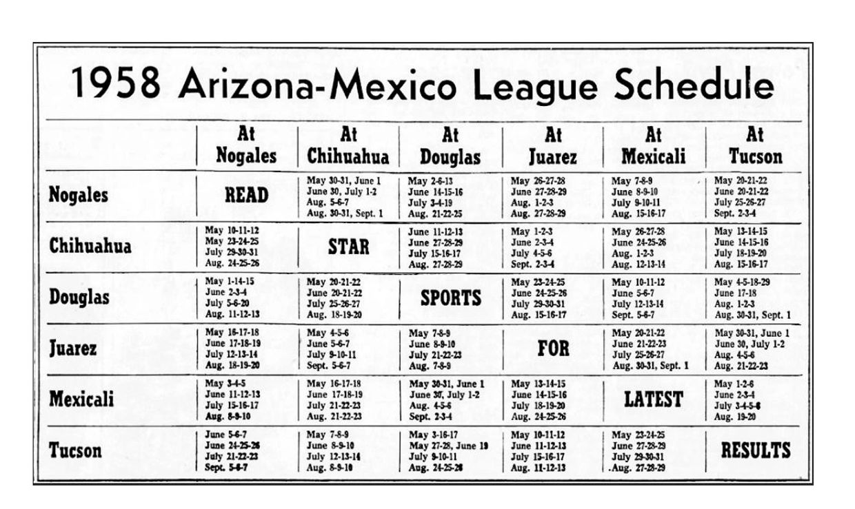 SCHEDULE