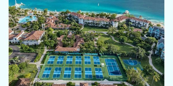 Pickelball court at Sandals