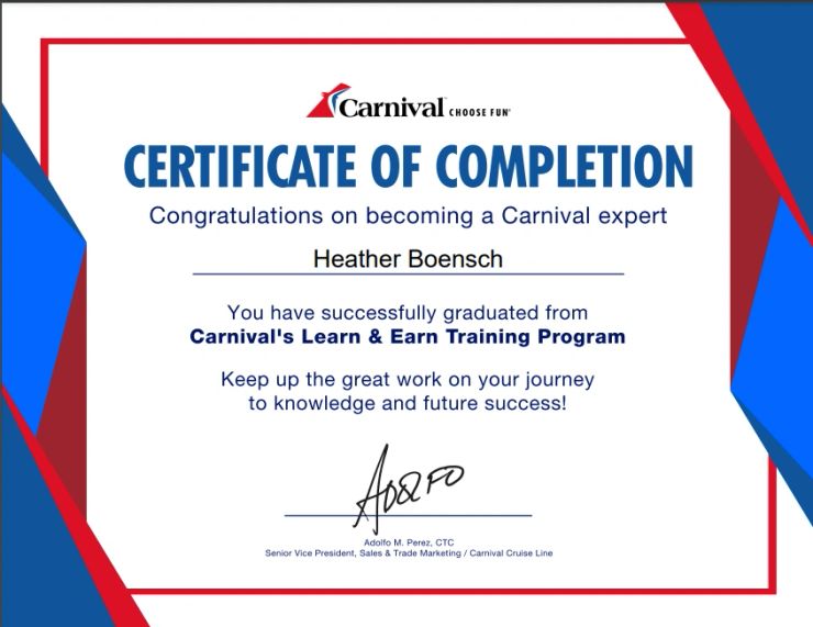 Certification – December 2024
