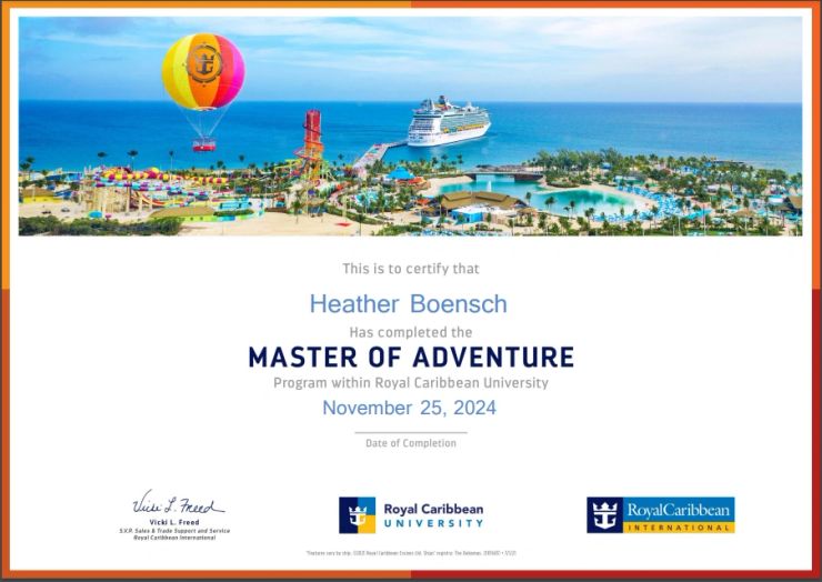 Certification – December 2024