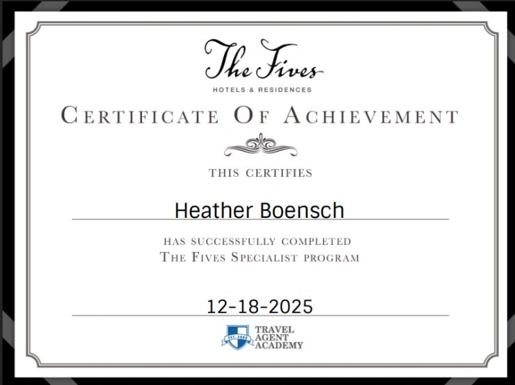 Certification – February 2026