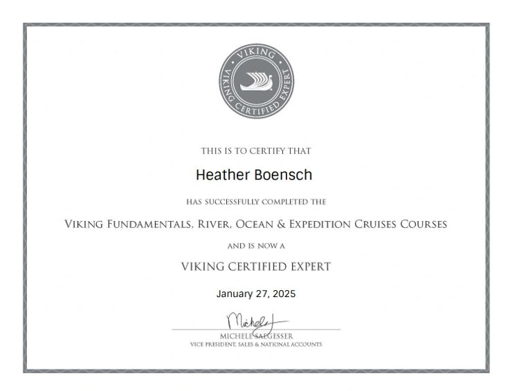 Certification – February 2026