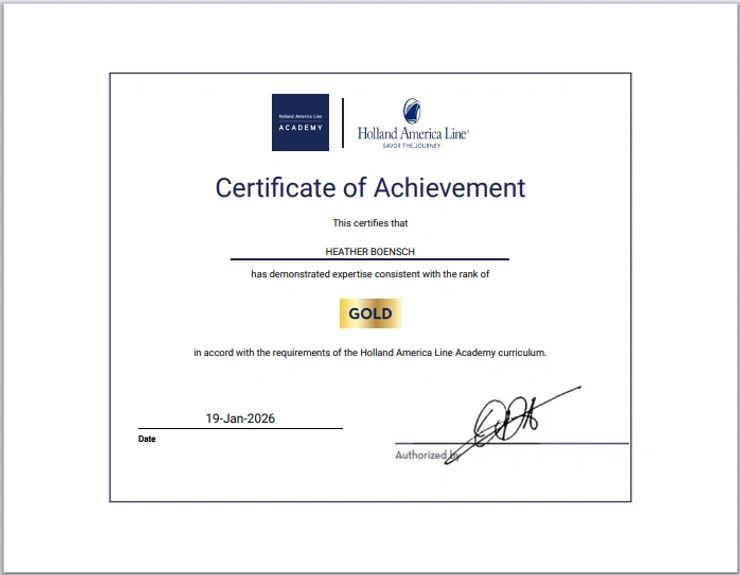 Certification – February 2026