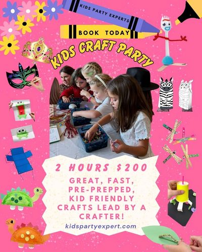 Houston party crafts  for churches, schools, businesses, family reunions, or just for fun