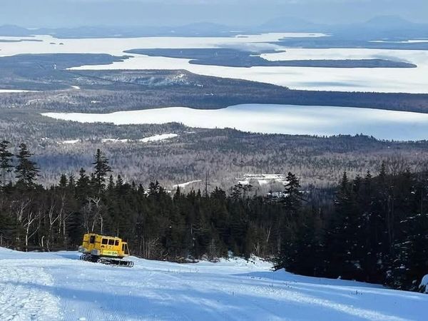 13 Passenger Snowcat at Big Moose Mountain, Maine 
