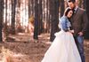 Sydney was getting married in the woods and had a certain wedding dress in mind. While unconventional, the style could not have been more perfect. 
