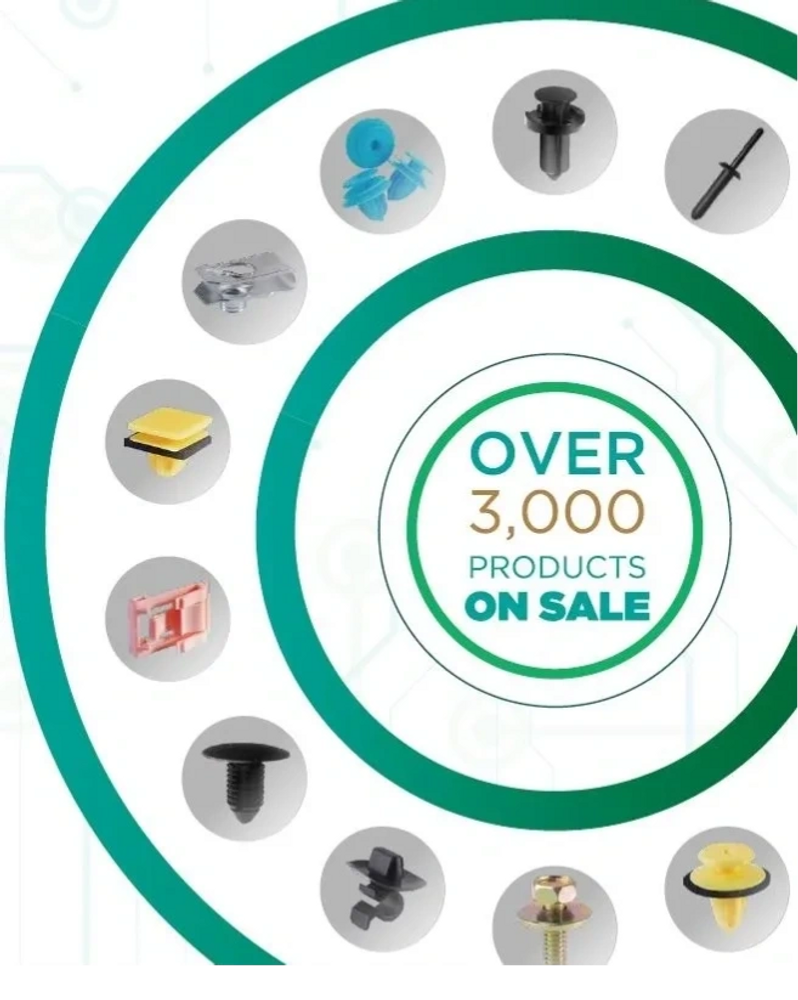 GW Vehicle Body Clips Car Clips, Globes