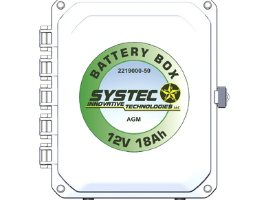 Systec 12V 18Ah Battery Box