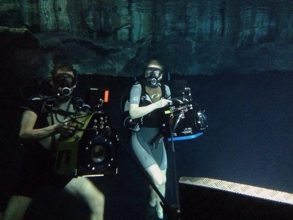 underwater making movie 