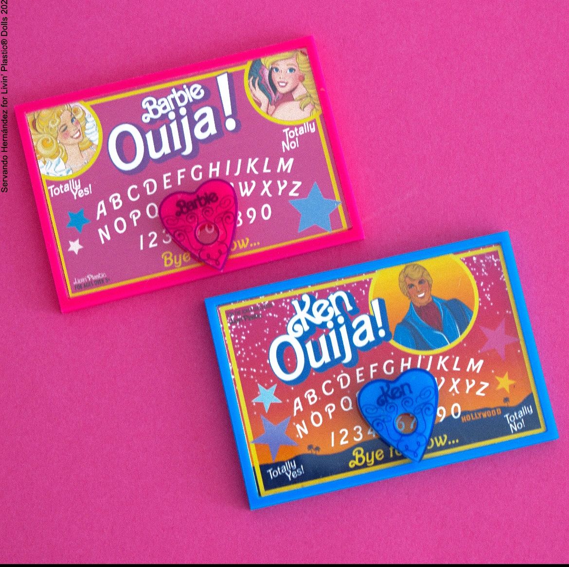 HASBRO CREATED A BARBIE & KEN OUIJA BOARD”