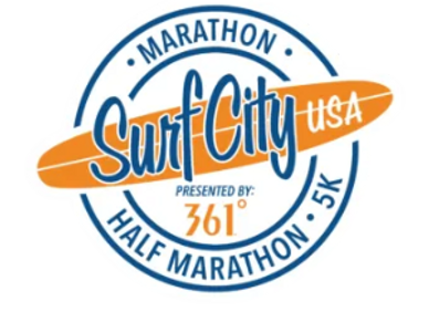 Surf City USA Marathon & Half  Logo
