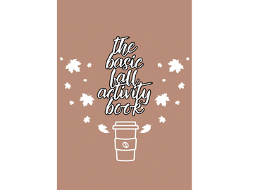 Cover of a fall-themed activity book.