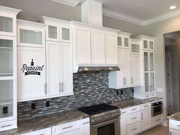 kitchen cabinets painted white in new smyrna beach