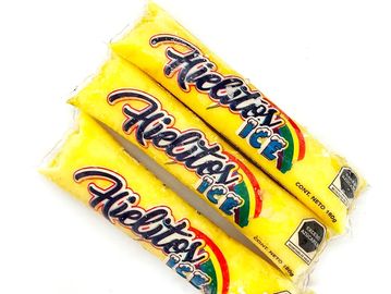 Hielitos Ice. Bolis sabor Rompope.