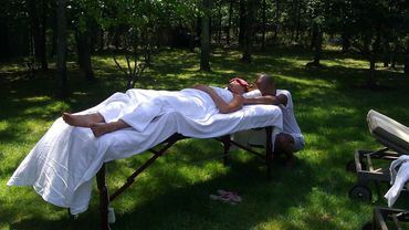 I provide a therapeutic massage on a heated massage table with crisp clean linens. I can also work w