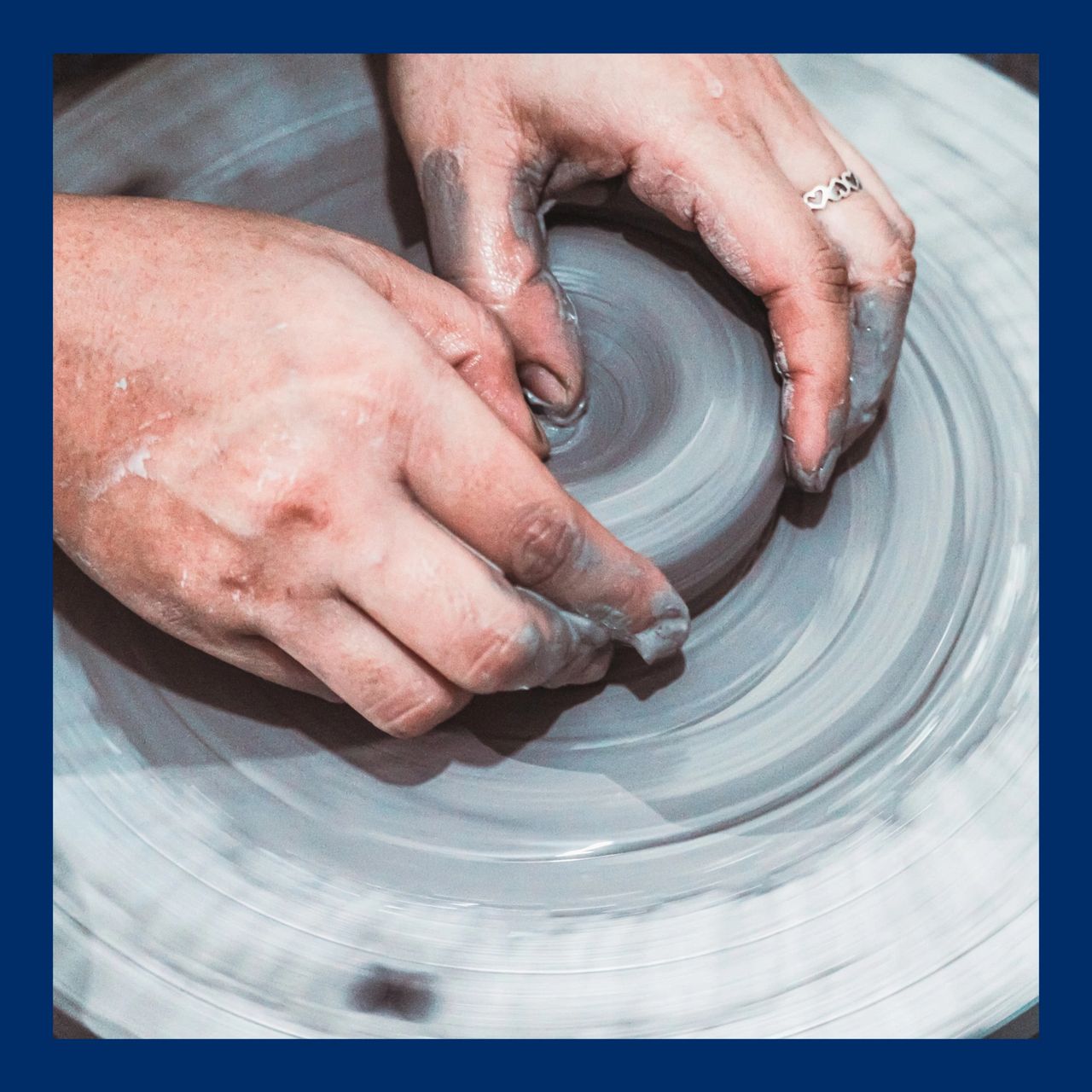 90 Min Pottery Wheel Throw Class - Creative Hands Studio