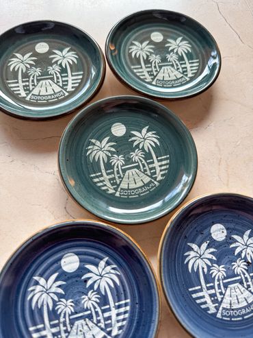 Sotogrande themed Ceramic plate engraved by We Laser Art