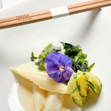 Chopsticks engraved by We Laser Art Costa del Sol for Fresco Sotogrande and Takeko Estepona