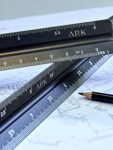 Architecture Rulers for ARK Architects Sotogrande, Costa del Sol by We Laser Art