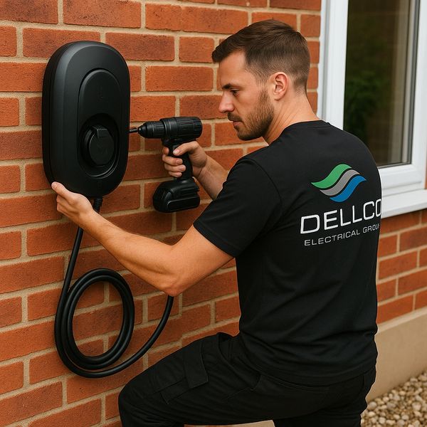 Dellco Electrical Group Installing EV wall charger