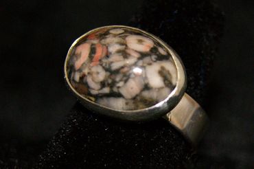 Crynoid Marble Ring