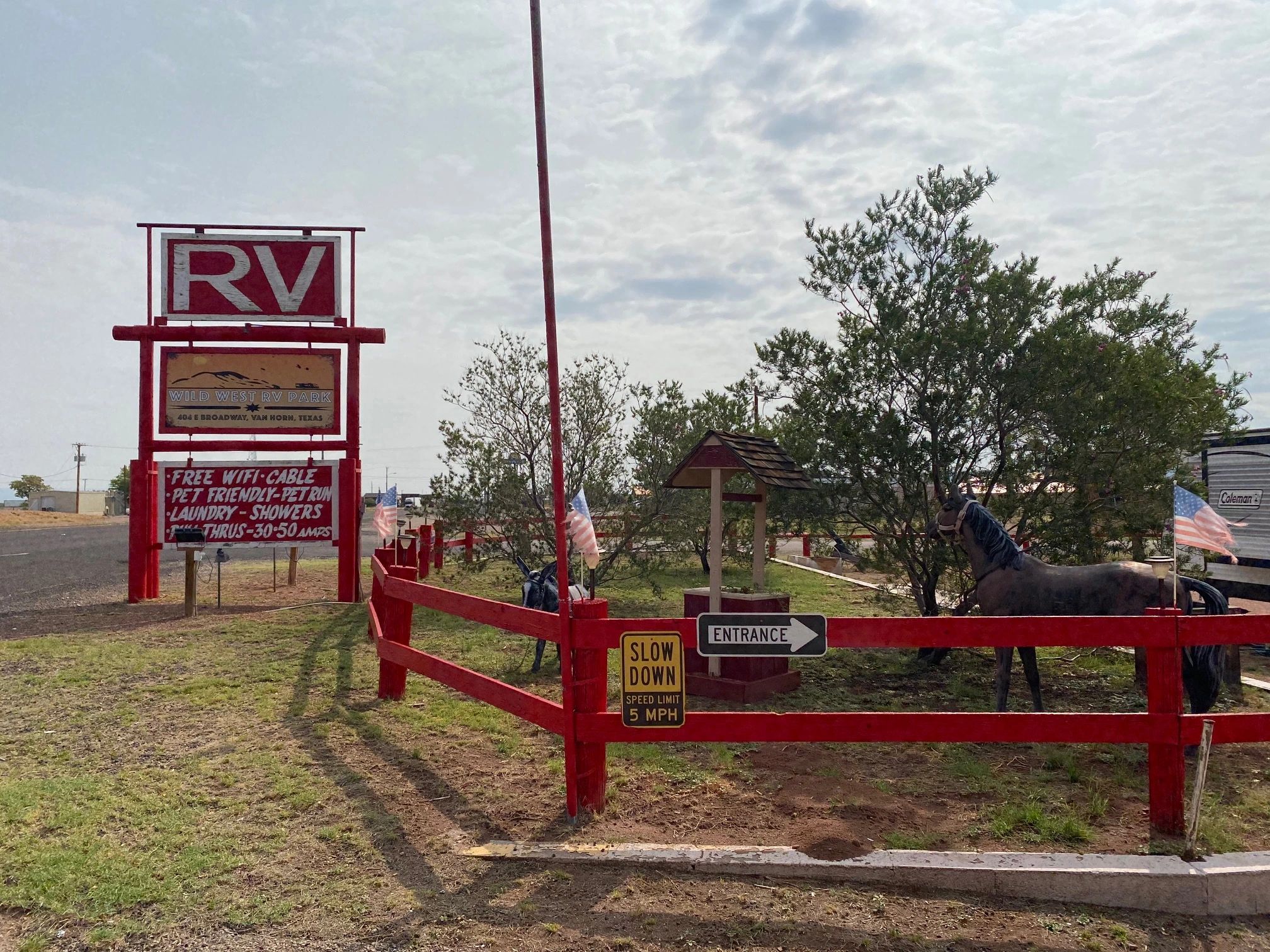 Wild West RV Park Van Horn Rv Park, Campground