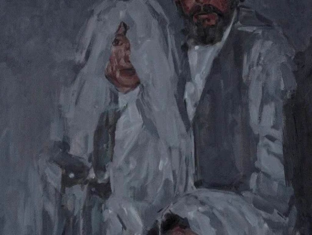 Farishta Mirza
Family of Four, 2025
Oil on Canvas
61 x 76.2 
24 x 30 in
Framed 