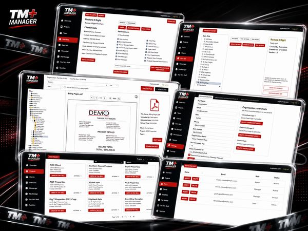 TM+ Time and Materials Software is built for the property loss industry.  T&M Software, TM+ Bill, TM+ Manager